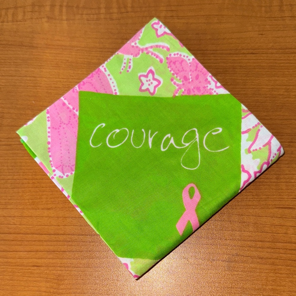 Lilly Pulitzer Breast cancer awareness & Ford collab scarf. Nwot